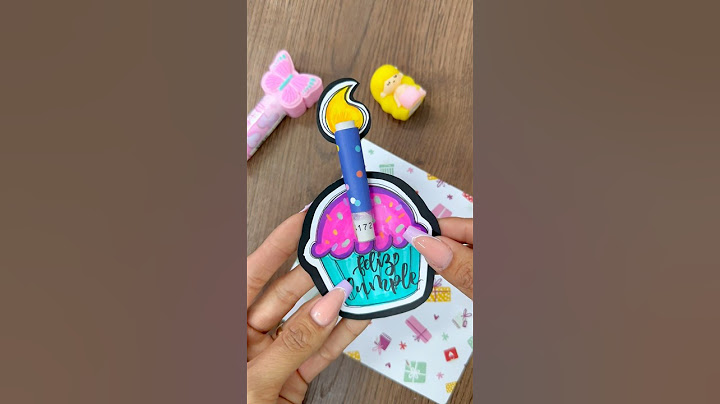 Idea de tarjeta para cumpleaños🥰✨ #tutorial #ideas #creative #cumple #cumpleaños #regalos