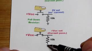 Pull Down Resistor Explained By Electronzap
