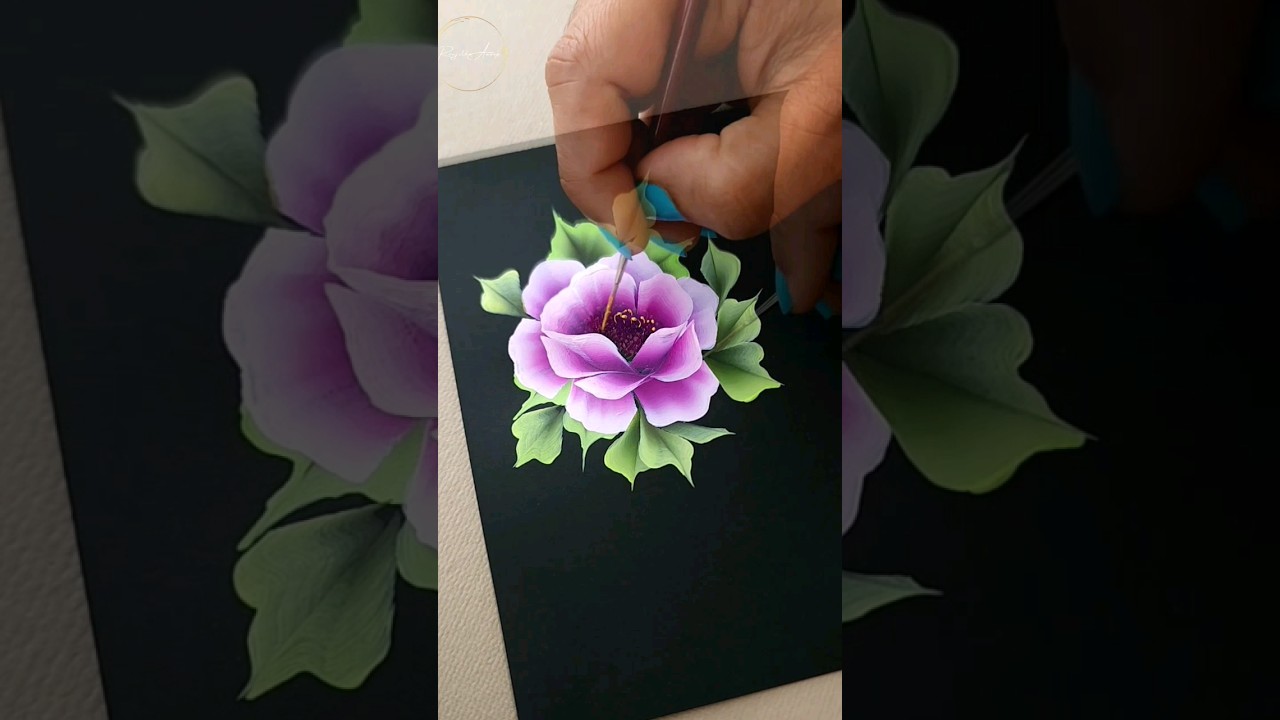 Unbelievable Acrylic Painting  Flower 