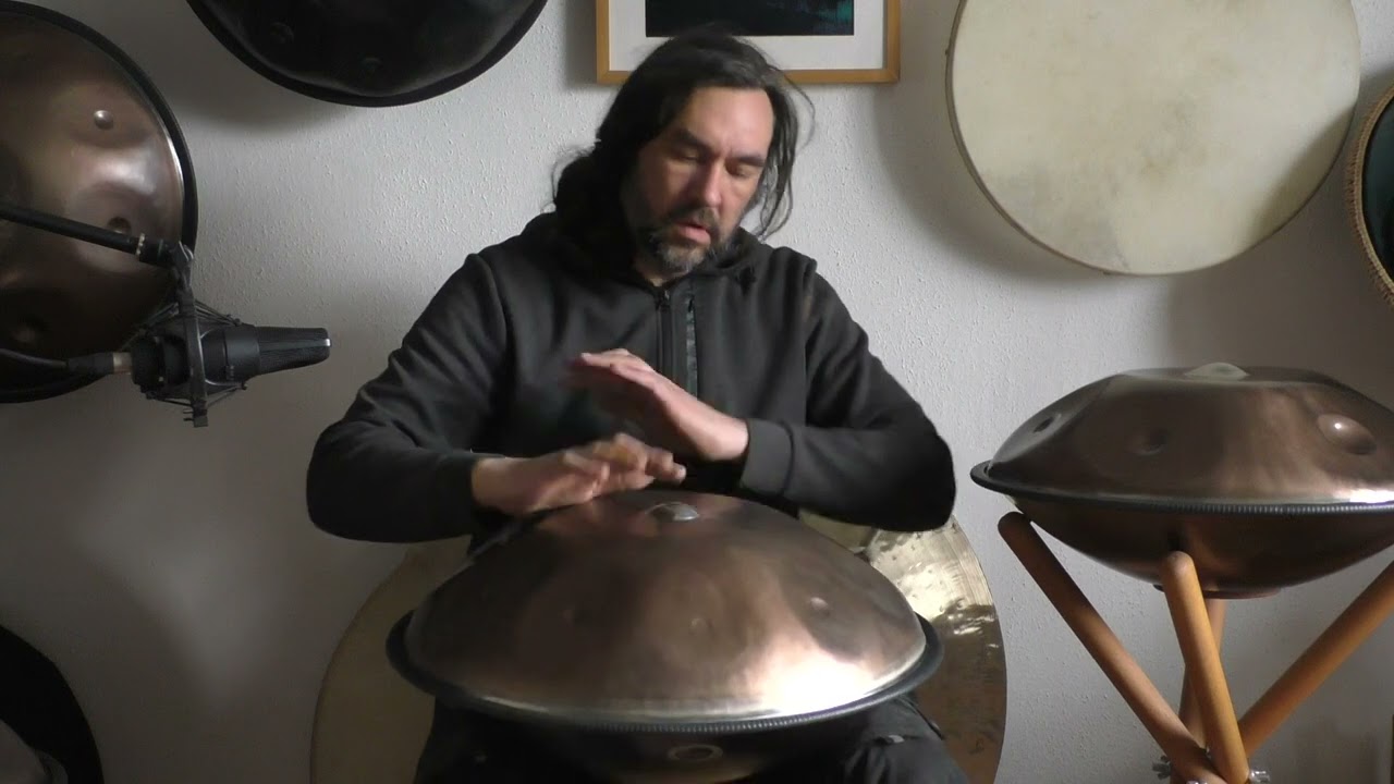 Handpan OM 432 Hz Ember Steel Baur&Brown Handpans