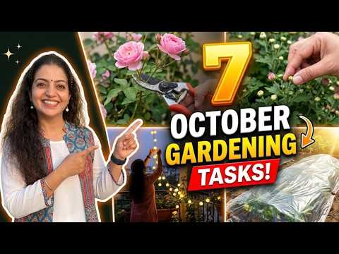 7 Important October Garden Tasks: Winter Ki Tayyari 🌿✨