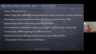 Performance Anti Pattern - Revolving Door by Kirk Pepperdine