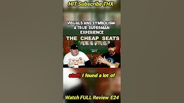 💥SPOILER ALERT: Visuals and Symbolism: A True Superman Experience🦸‍♂️✨ #podcastercomedy