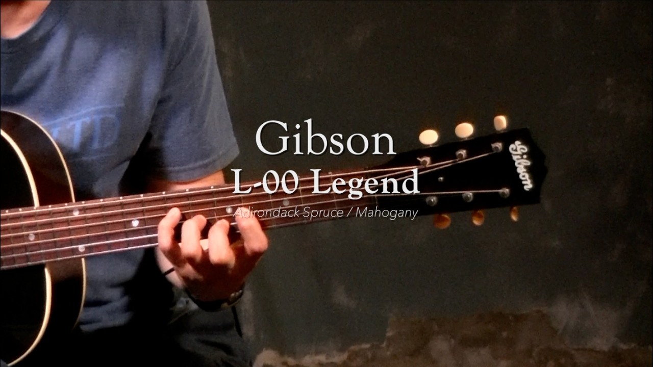 2016 Gibson L-00 Legend - YouTube