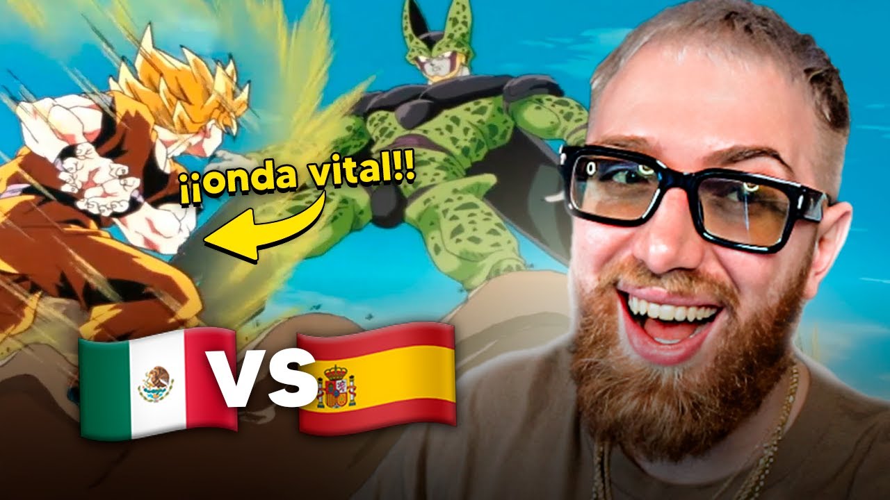 ESPAÑOL REACCIONA POR PRIMERA VEZ A DOBLAJE DE LATAM VS ESPAÑA EN DRAGON BALL