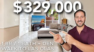 520 SE 5th Ave # 1101. Fort Lauderdale, FL 33301. Rare 1 Br with Den   Oversized Patio For Sale!