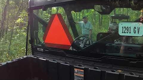 Polaris Ranger 1000 Stuck in the woods