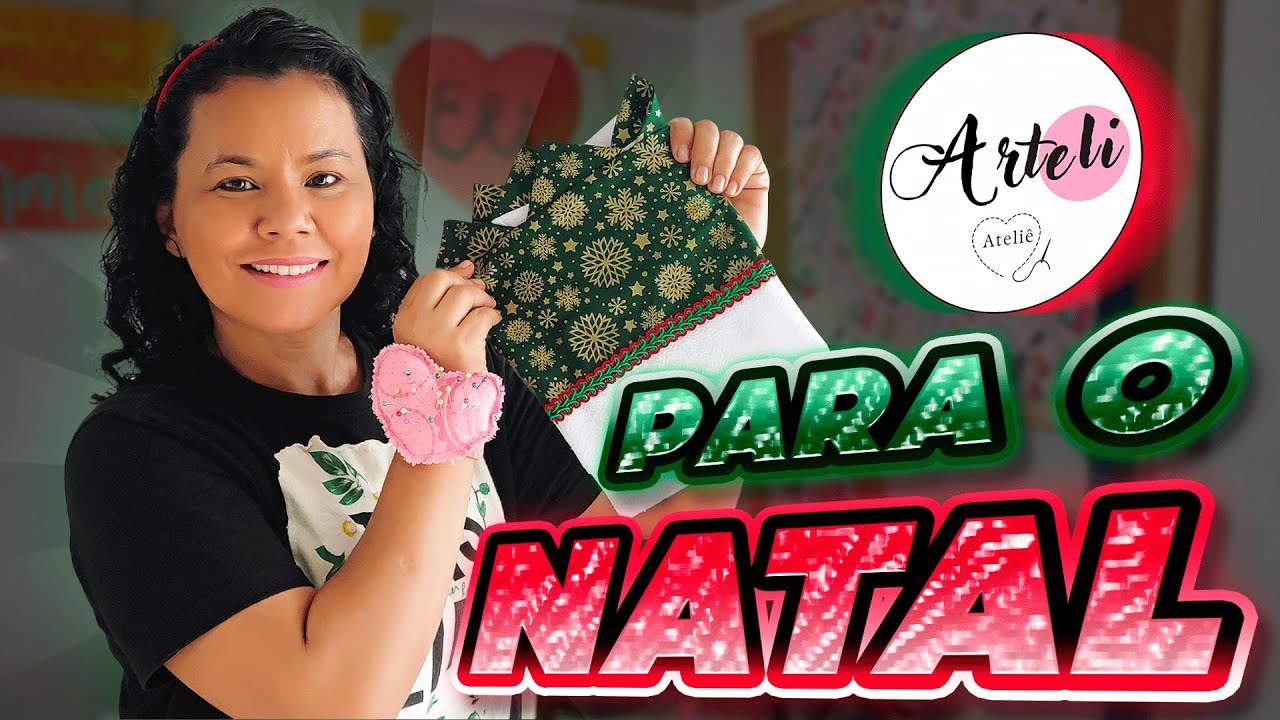 COMO FAZER PANO DE PRATO NATALINO/PASSO A PASSO 🪡🩷🧵