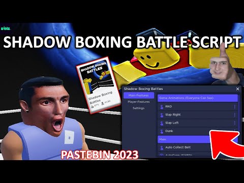 Roblox Shadow Boxing Battles Script Showcase New Update