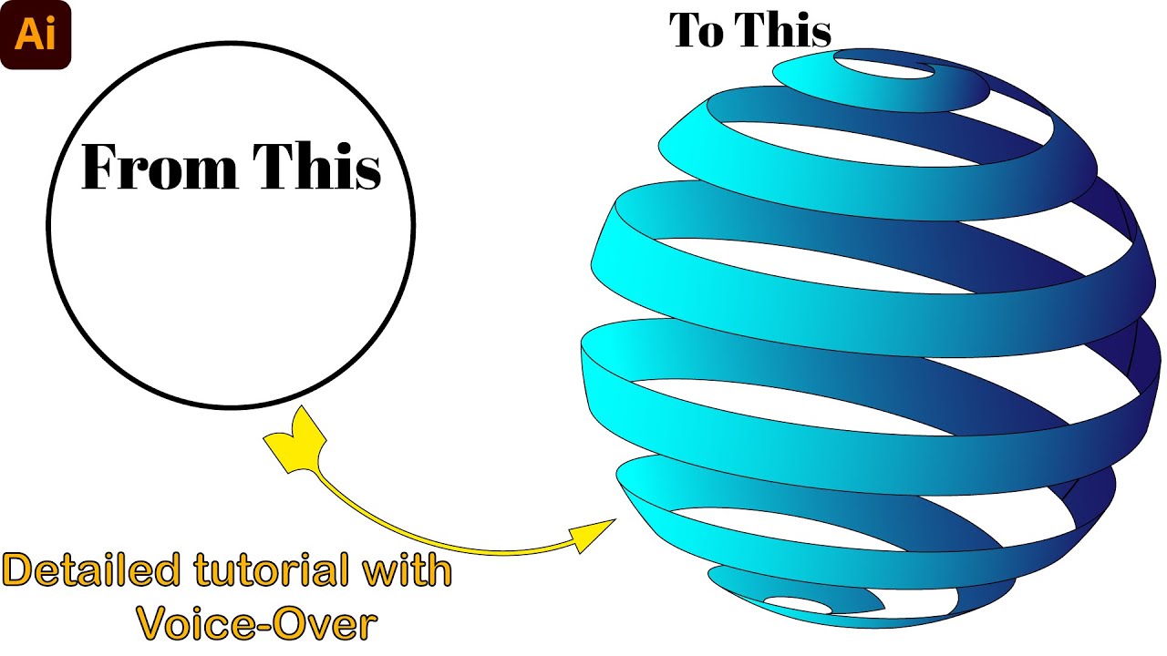 Logo Design Super Easy Techniques in Adobe Illustrator For Experts & Beginner | Abaid Graphic Studio