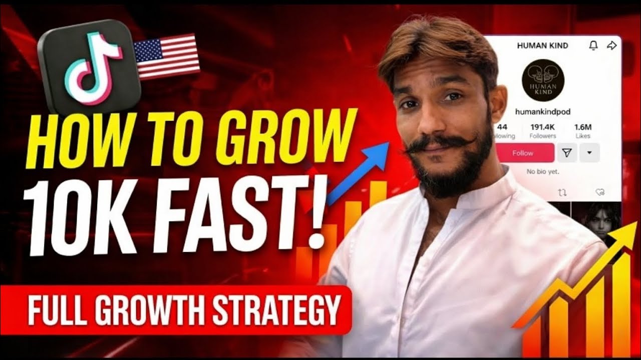 How to Grow 10K Followers Fast Strategy - YouTube