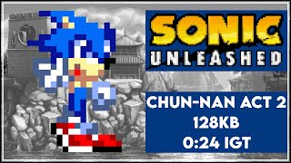 Celebrity Sonic Unleashed (J2ME) | Chun-nan Act 2 | 128kb | 24s IGT [WR] Net Worth