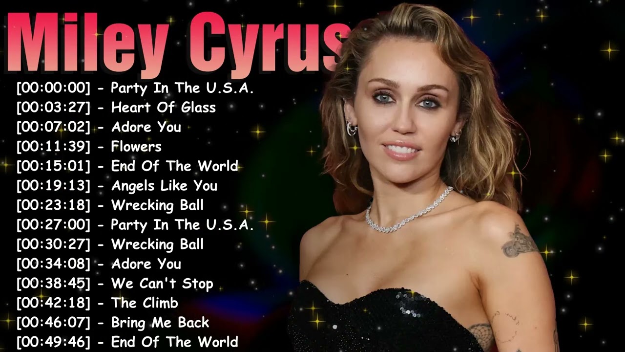 Miley Cyrus Hit Songs 2026 – Pop Anthems and Rock Ballads in One Playlist