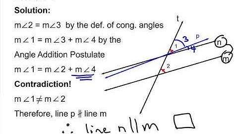 Geometry Lesson 2.2: Proving Lines Parallel
