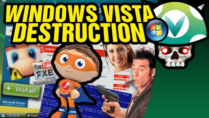 [Vinesauce] Joel - Windows 10 Destruction