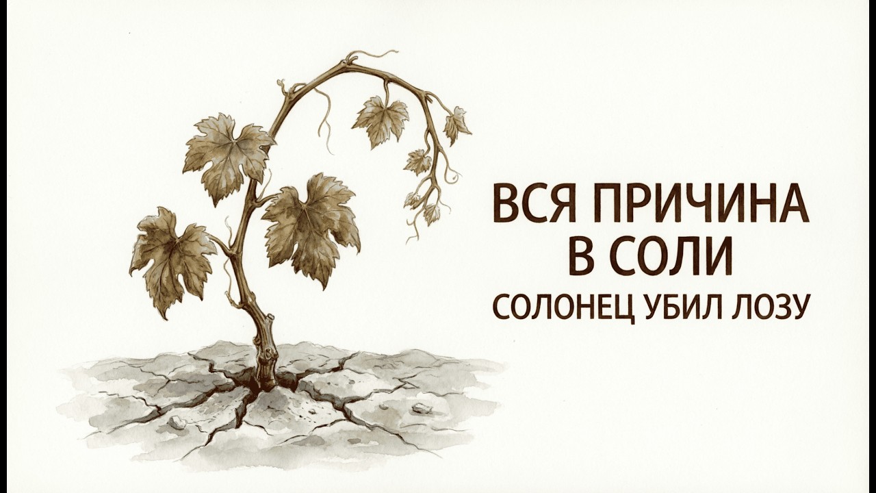 Выращивание винограда на солонцах: проблемы посадки и гибель саженцев