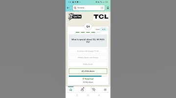TCL TV Quiz. | Amazon