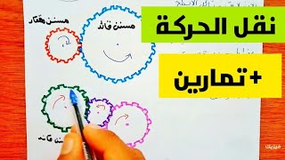نقل الحركة الظواهر الميكانيكية فيزياء سنة ثانية متوسط