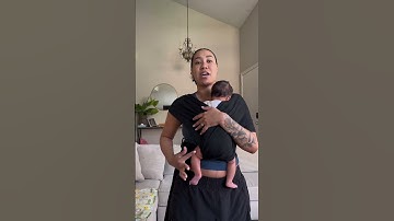 Baby Wrap Tutorial for Cozy Moms #babywraptutorial