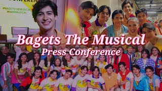 Andres Muhlach At Bagets The Musical Press Conference Just Got Lucky Dance Performance