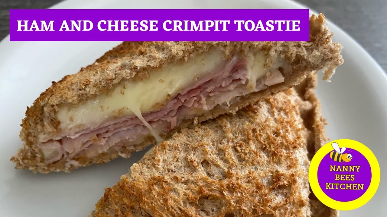 How to use the Crimpit Maker / Ham and Cheese Crimpit Toastie 