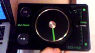 Dj Tech CDJ 101 unboxing