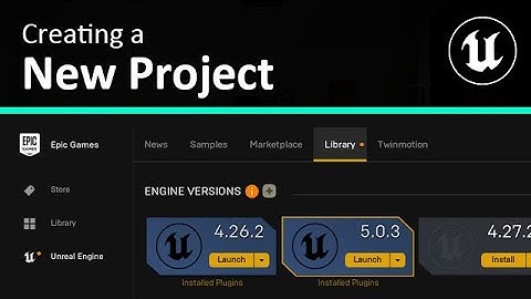Creating a New Project in Unreal 5