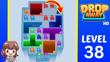 Drop Away Level 38 Solution Walkthrough
