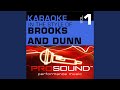 Boot scootin boogie karaoke with background vocals in the style of brooks and dunn