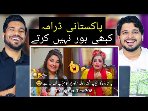 Indians react to FUNNIEST PAKISTANI DRAMA SCENES 