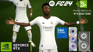 EA Sports FC 24 RTX 3060 FPS TEST (RTX 3060 & i7 Benchmark) 1440p ULTRA Benchmark#pc #gaming#nvidia