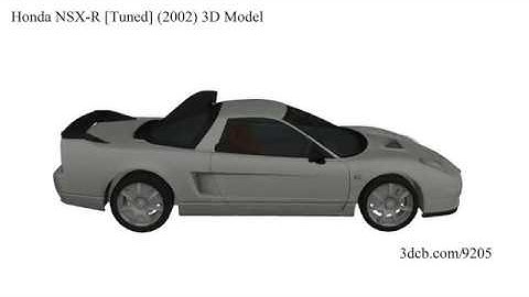 Honda NSX-R [Tuned] (2002) 3D Model
