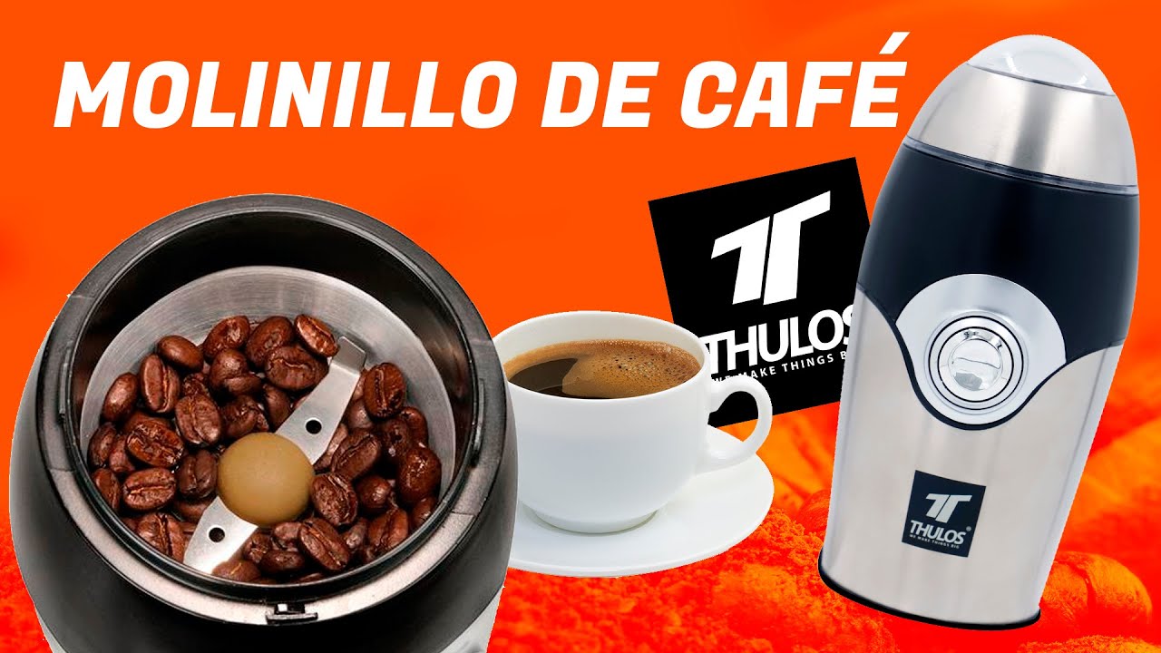 Molinillo de café, capacidad de 50-60 gramos. THULOS TH-MC50GR