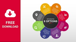 How to Create Stunning Circle Infographic Using Microsoft Office PowerPoint PPT -Free Download