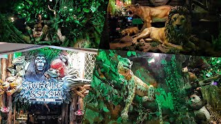 Jungle Safari || Jungle Theme Restaurant In Mani Square Mall At Kolkata : जंगल जैसा रेस्टोरेंट