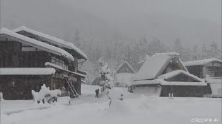 岐阜・白川郷は銀世界 三重・いなべ市北勢は１９センチの大雪　名古屋市内は積もるほどではなかった (21/12/18 12:40)