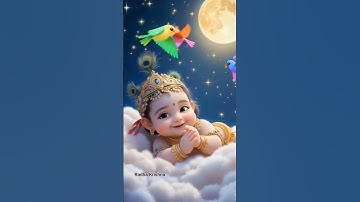 🌸 Cute Baby Krishna 😍 | Heart-Touching Bhajan Vibes 🙏 #Shorts #krishna #ytshorts #fypシ #trending #yt