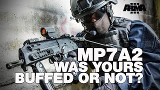 MP7A2 - Was yours buffed or not