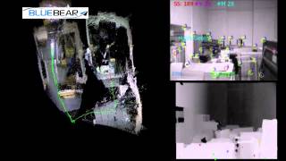 UAV flies from its own map