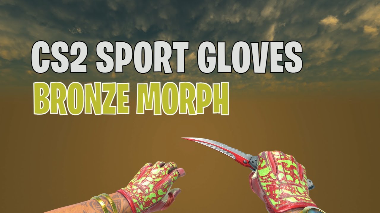 Sport Gloves Bronze Morph FieldTested CS2 Skin Showcase 670 YouTube