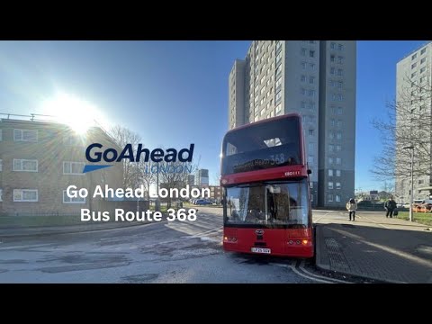 Go Ahead London bus route 368 - YouTube