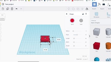 TinkerCAD Tutorial: Resizing Objects