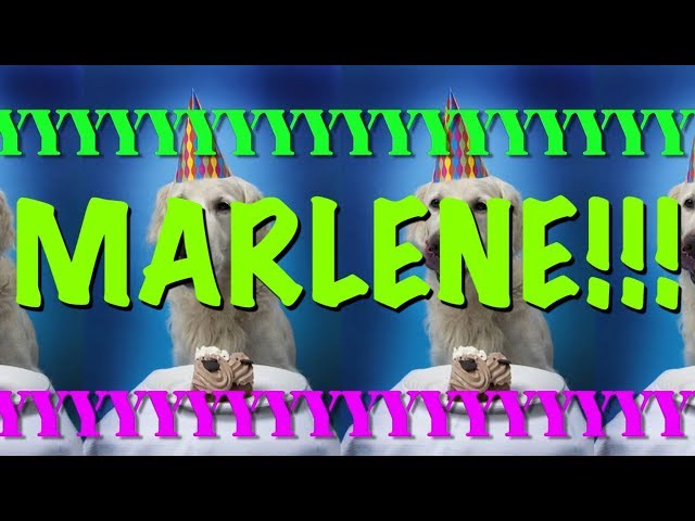 HAPPY BIRTHDAY MARLENE! - EPIC Happy Birthday Song