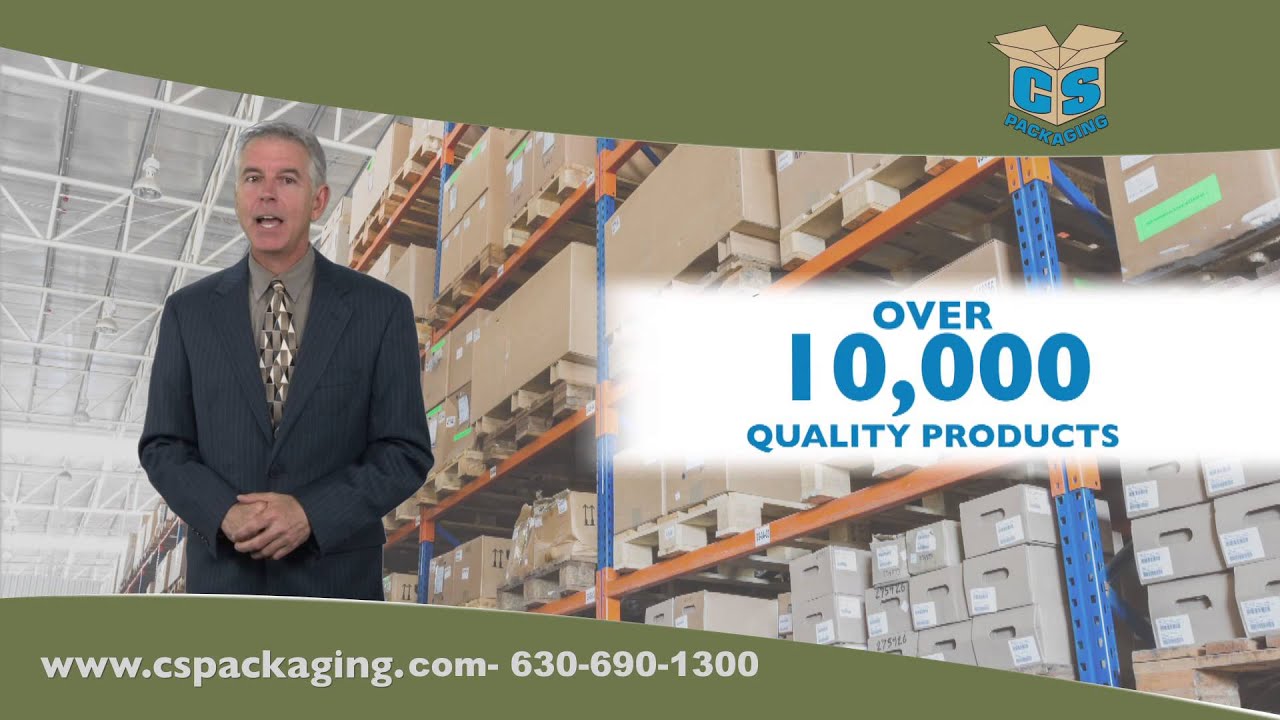 Packaging Supplies in Chicago Illinois CS Packaging YouTube