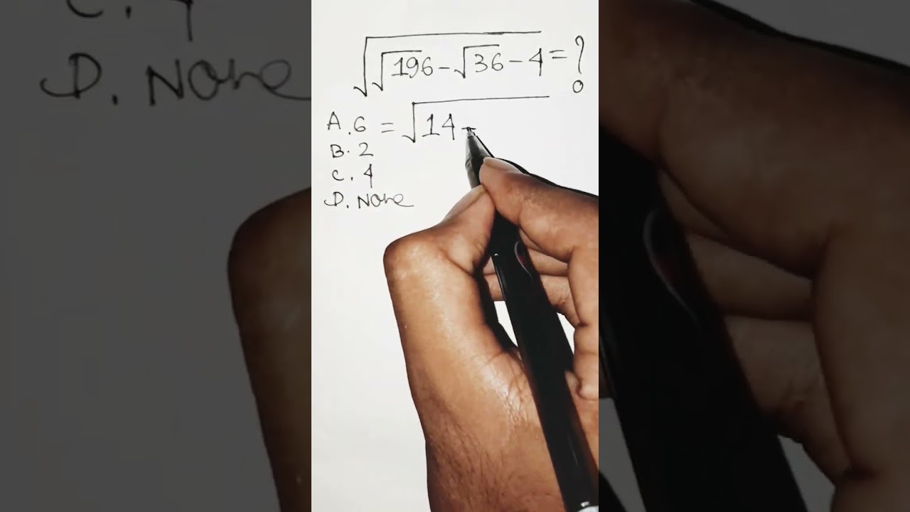 Square root math