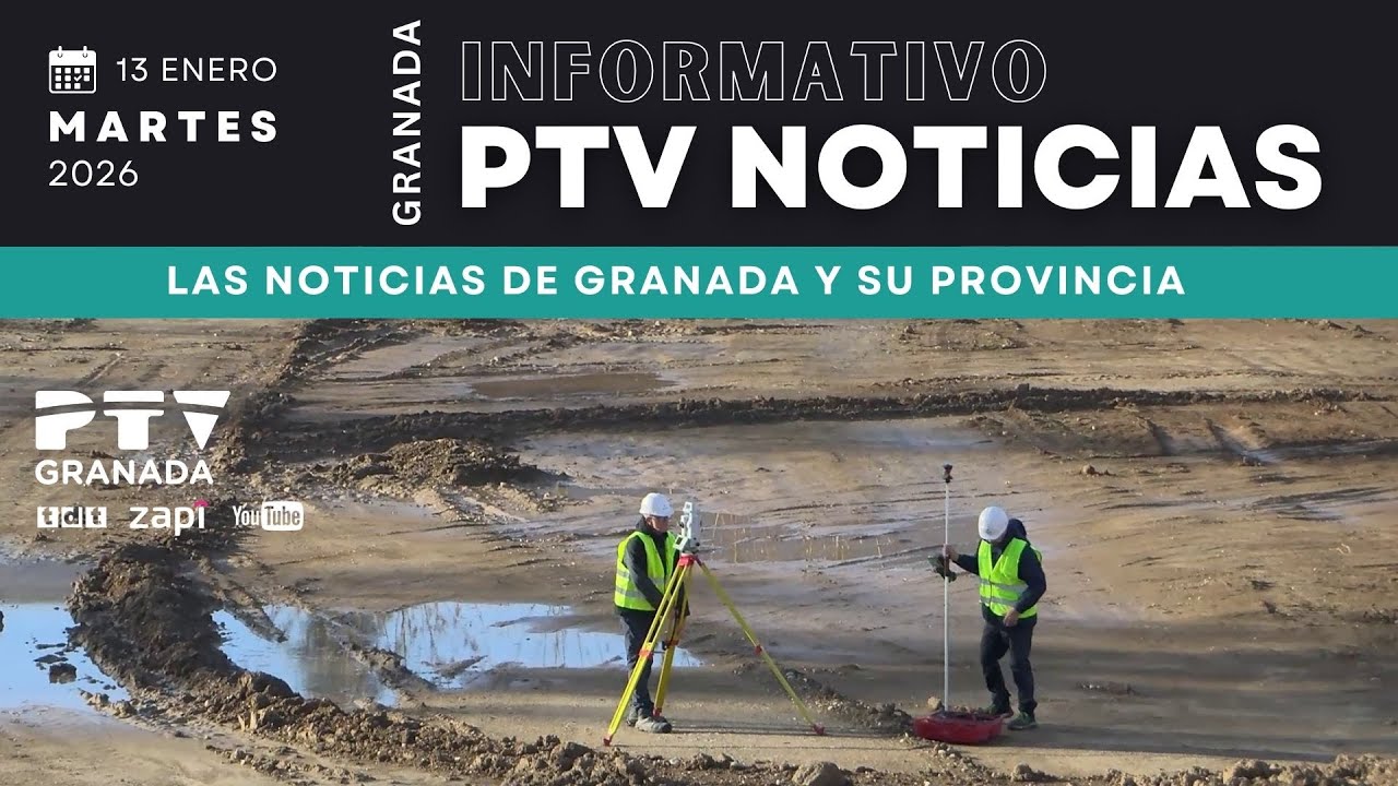 📺 PTV NOTICIAS GRANADA HD | Avanzan las obras del parque inundable | 13 enero
