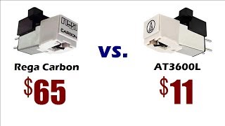 $65 Rega Carbon vs. $11 AT3600L phono cartridge  The same thing?