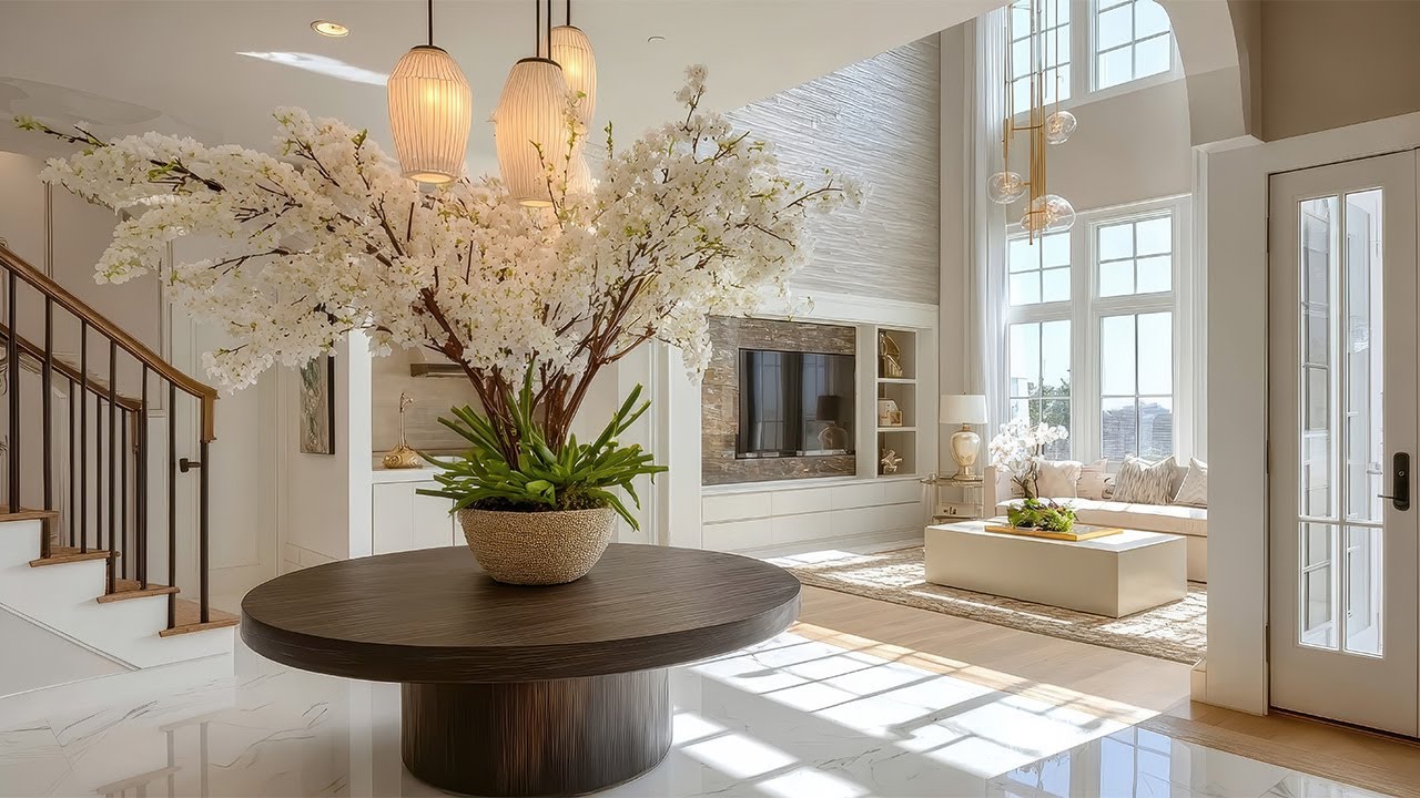 The Aesthetics of Fluid Interior Design: Transforming the Foyer into ...