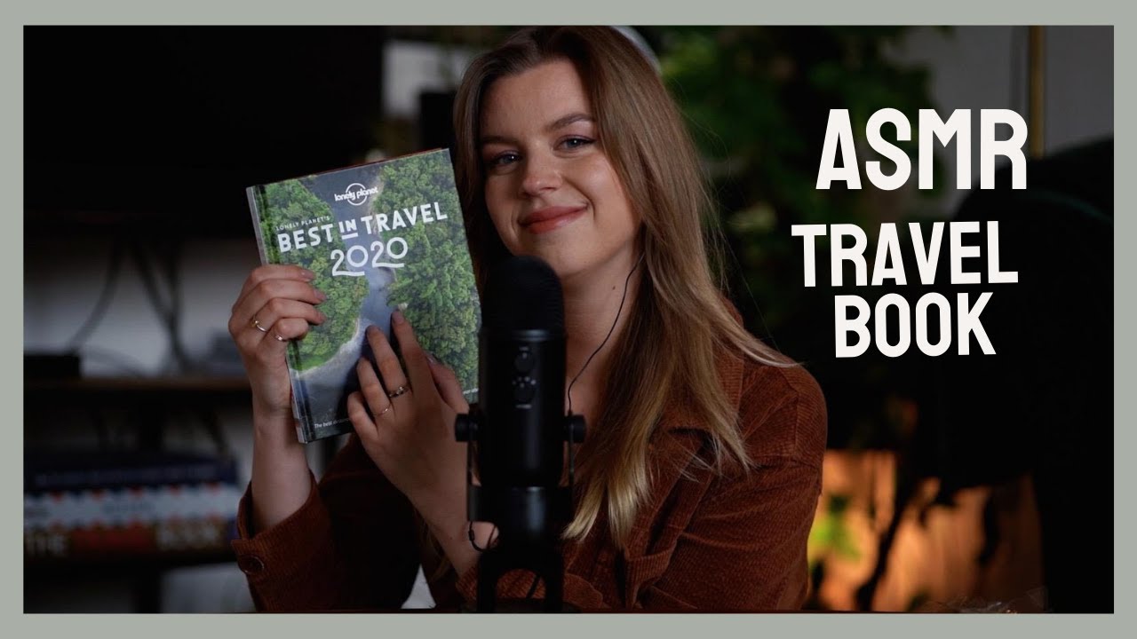 Nederlandse ASMR I Reisboek Show and Tell I Fluisteren, Engels naar Nederlands Vertalen, Tapping