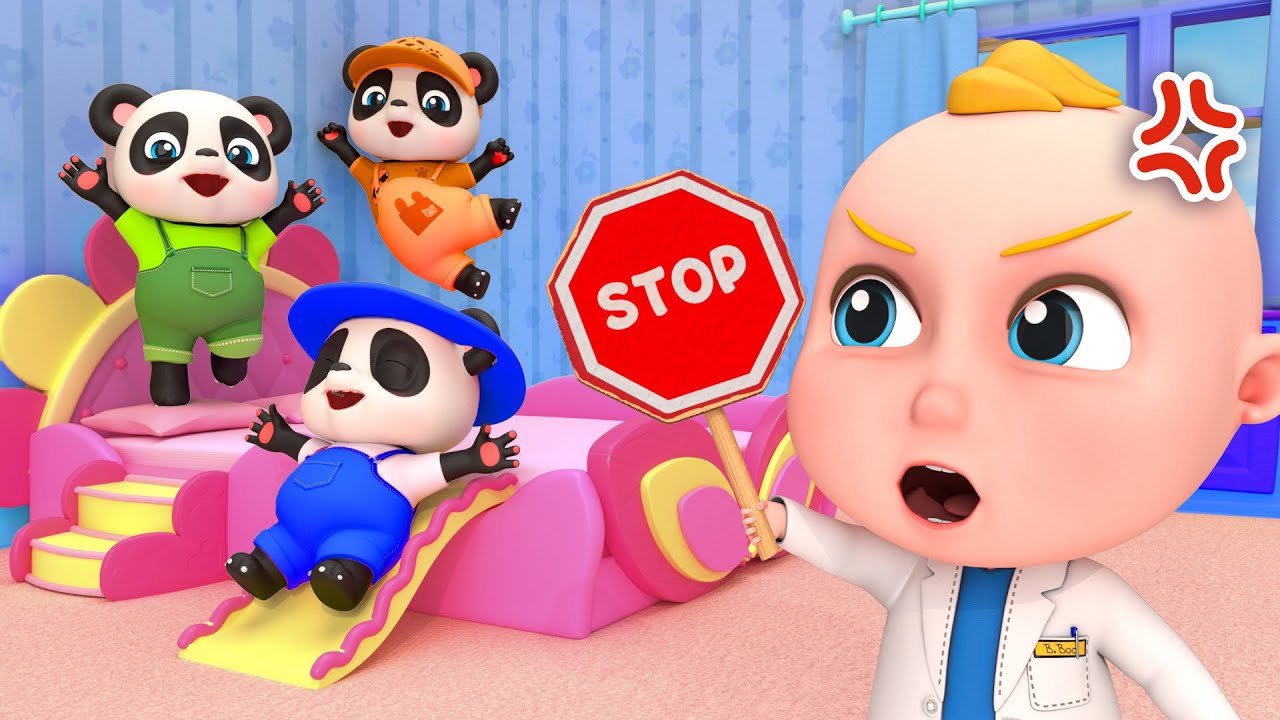 Counting Five Little Pandas | Boo Boo Songs + More Funny Kids Songs & Nursery Rhymes